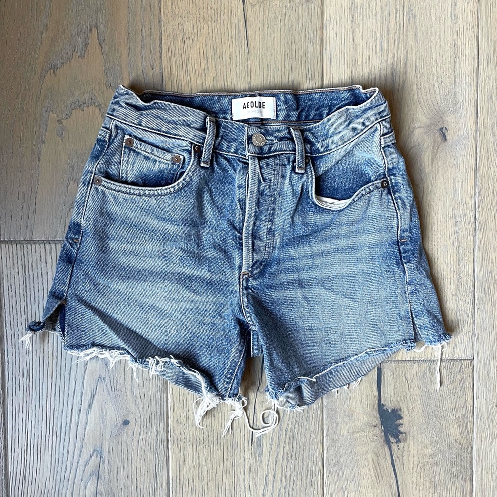 Agolde Carrie Denim Shorts size 24
